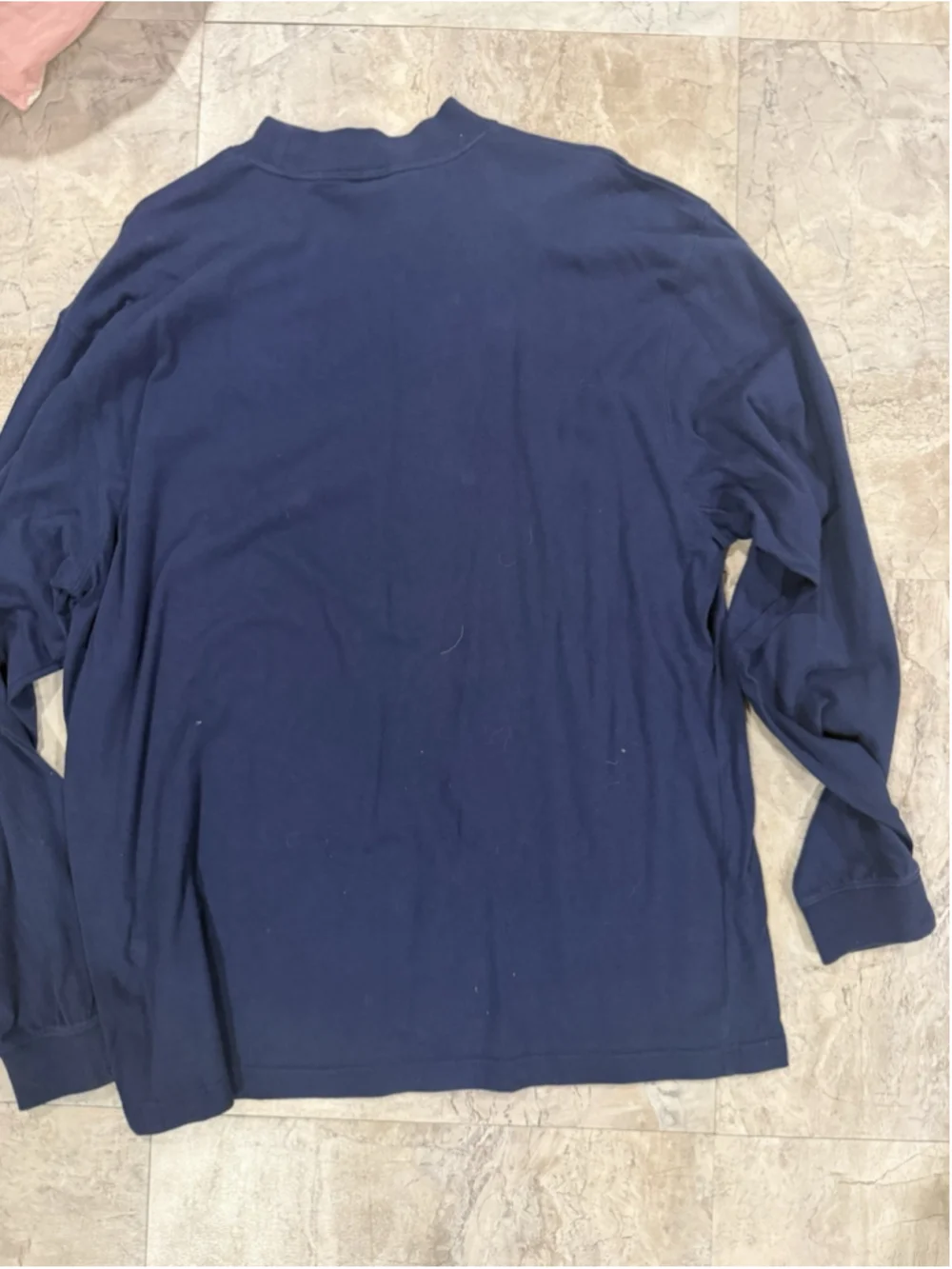 VTG Y2K Adidas Michigan University mock neck embroidered logo shirt sz XL